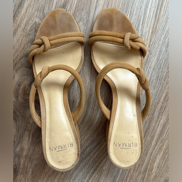 Alexandre Birman Heeled Sandals Tan Color - Picture 1 of 3